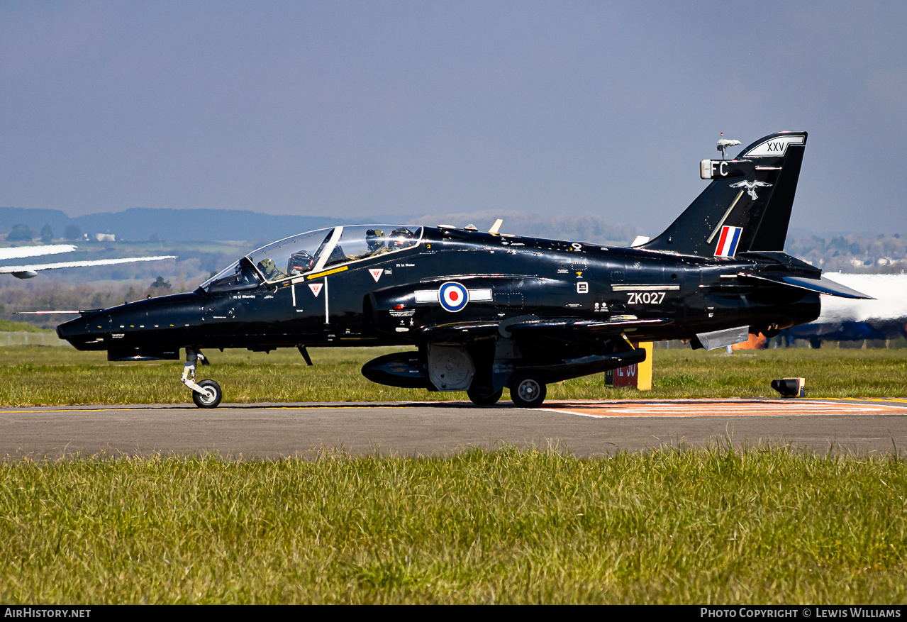 Aircraft Photo of ZK027 | BAE Systems Hawk T.2 | UK - Air Force | AirHistory.net #723072