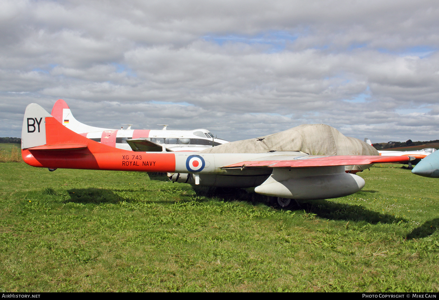Aircraft Photo of XG743 | De Havilland D.H. 115 Sea Vampire T22 | UK - Navy | AirHistory.net #723084