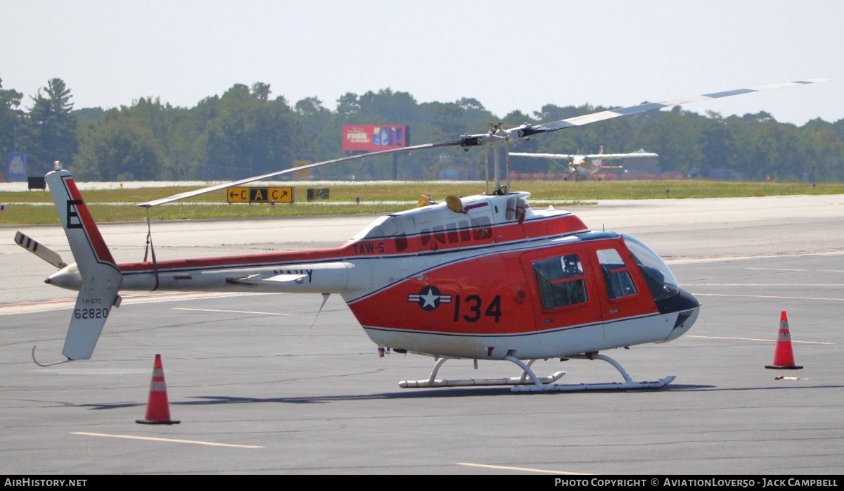 Aircraft Photo of 162820 / 62820 | Bell TH-57C SeaRanger (206B-3) | USA - Navy | AirHistory.net #723086