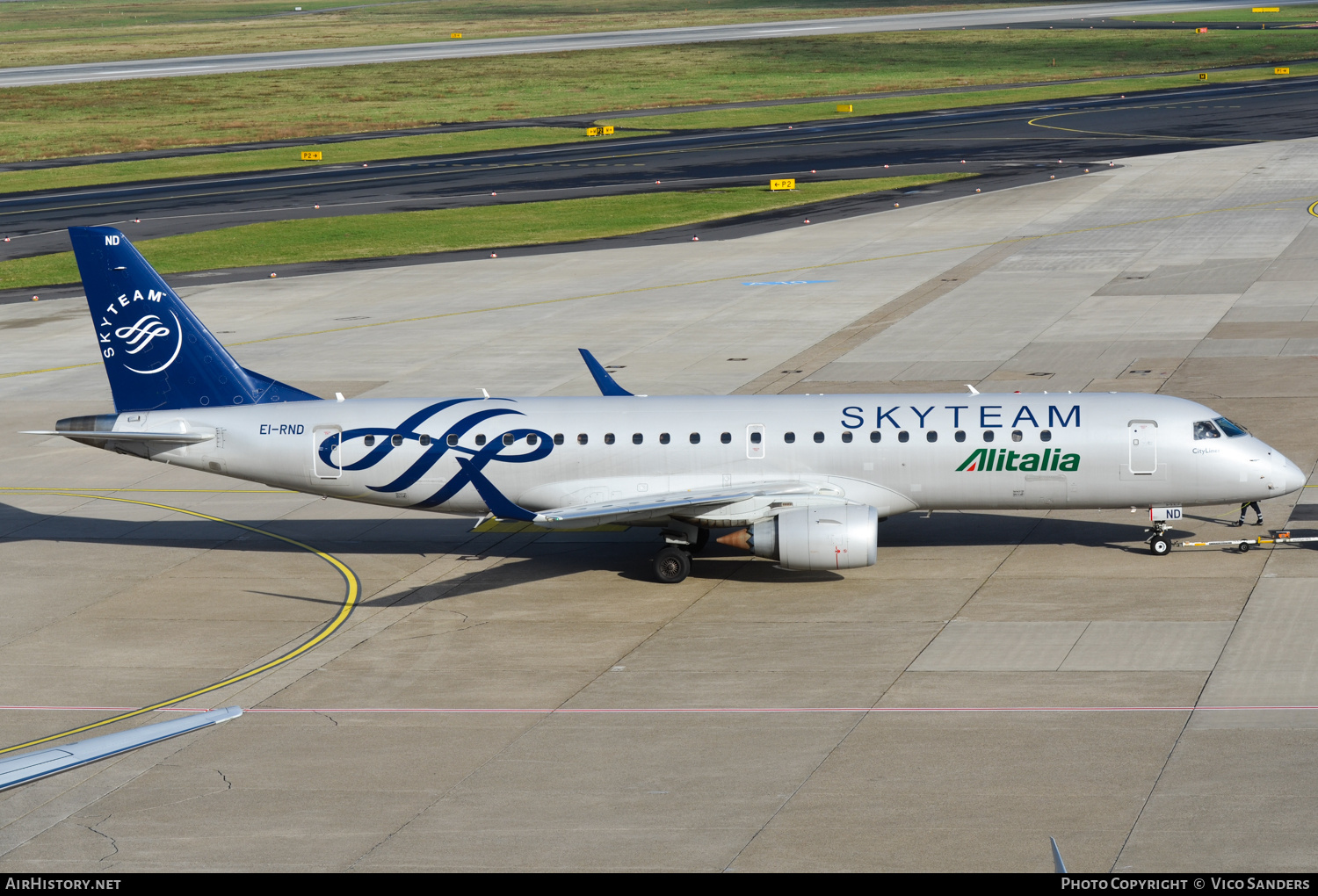 Aircraft Photo of EI-RND | Embraer 190STD (ERJ-190-100STD) | Alitalia CityLiner | AirHistory.net #723091
