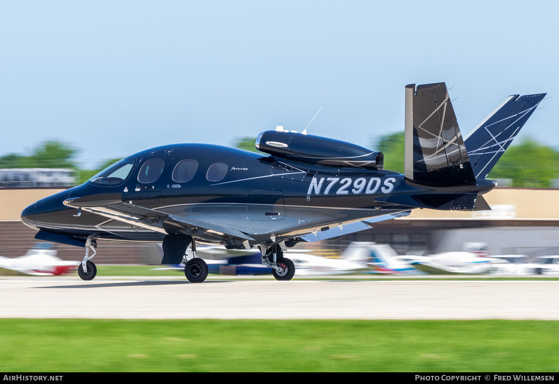 Aircraft Photo of N729DS | Cirrus SF-50 Vision G2+ Arrivee | AirHistory.net #723100