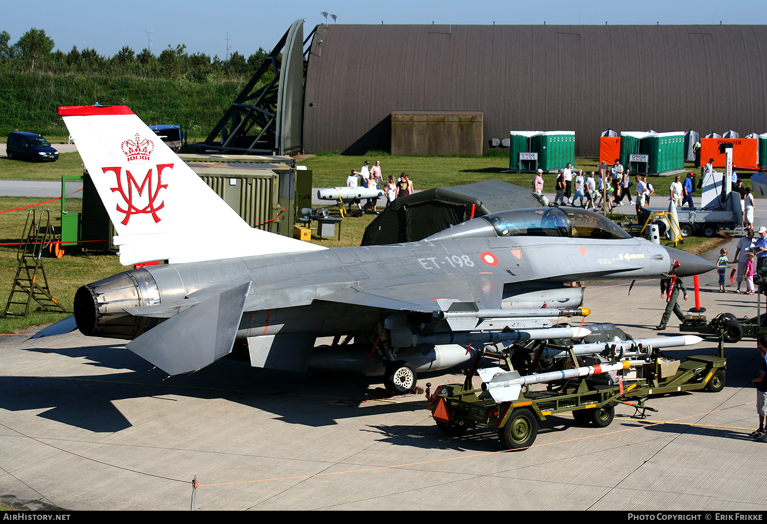Aircraft Photo of ET-198 | General Dynamics F-16BM Fighting Falcon | Denmark - Air Force | AirHistory.net #723103