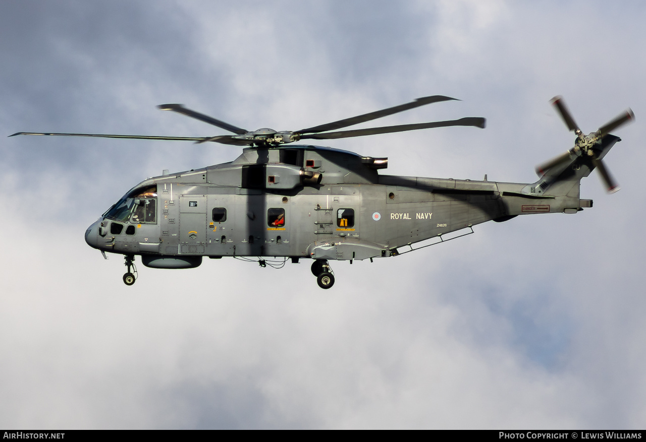 Aircraft Photo of ZH826 | EHI EH101-111 Merlin HM2 | UK - Navy | AirHistory.net #723109