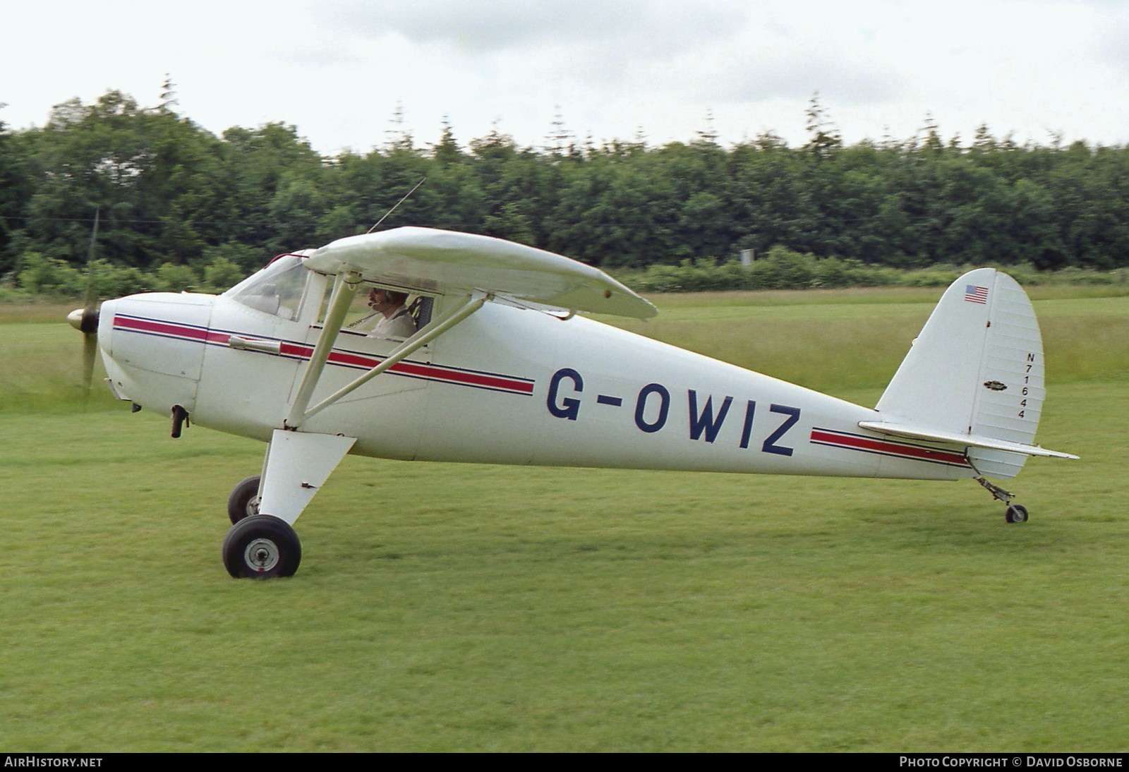 Aircraft Photo of G-OWIZ / N71644 | Luscombe 8A Silvaire | AirHistory.net #723117