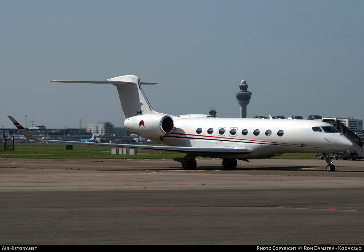 Aircraft Photo of V-117 | Gulfstream Aerospace G650ER (G-VI) | Netherlands - Air Force | AirHistory.net #723175