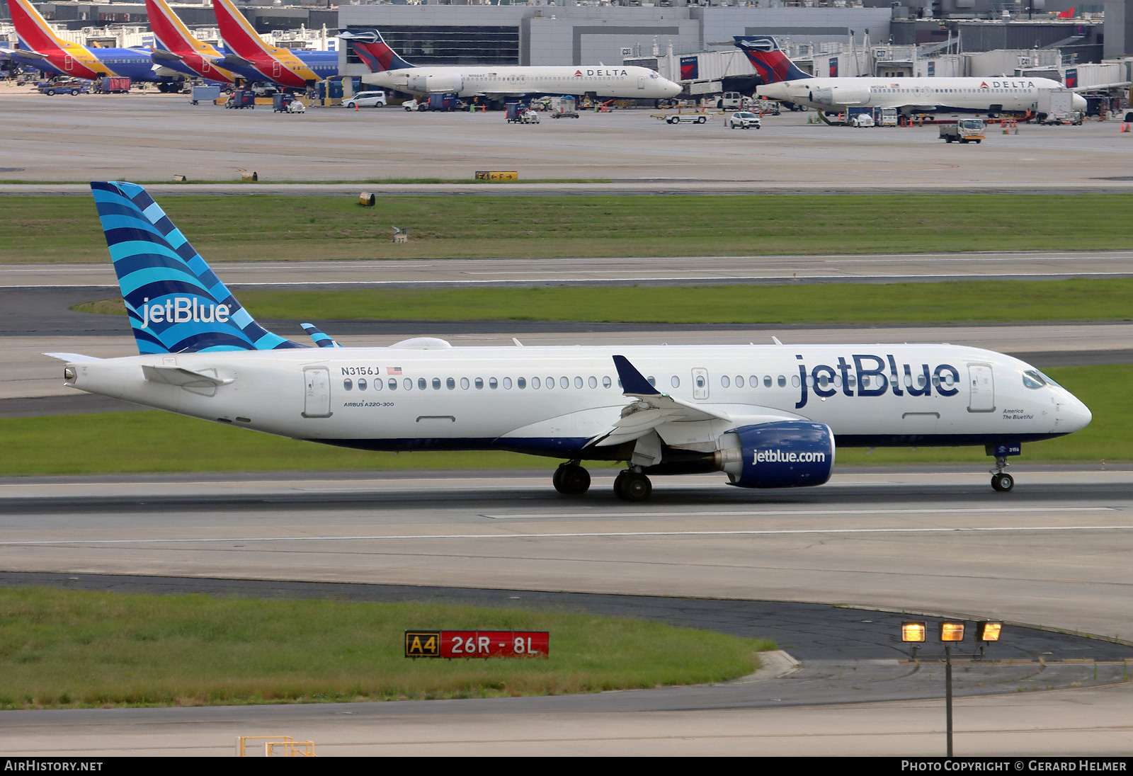 Aircraft Photo of N3156J | Airbus A220-300 (BD-500-1A11) | JetBlue Airways | AirHistory.net #723205