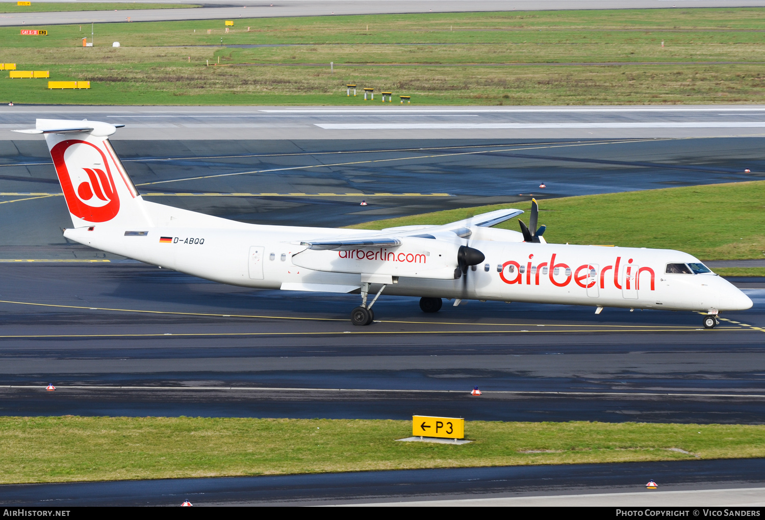 Aircraft Photo of D-ABQQ | Bombardier DHC-8-402 Dash 8 | Air Berlin | AirHistory.net #723262