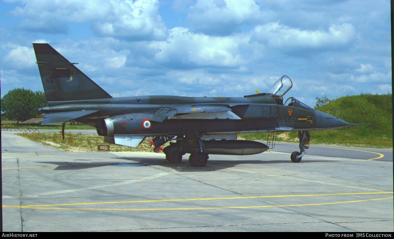 Aircraft Photo of A8 | Sepecat Jaguar A | France - Air Force | AirHistory.net #723264