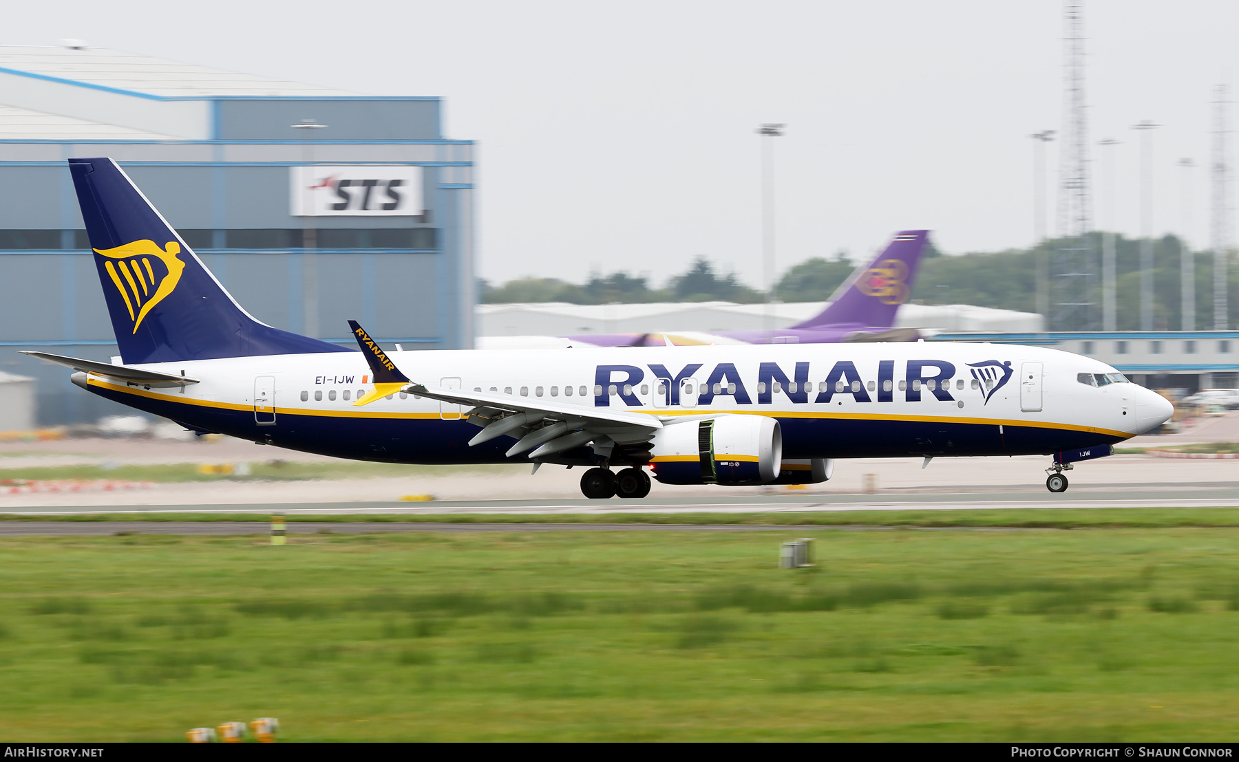 Aircraft Photo of EI-IJW | Boeing 737-8200 Max 200 | Ryanair | AirHistory.net #723274
