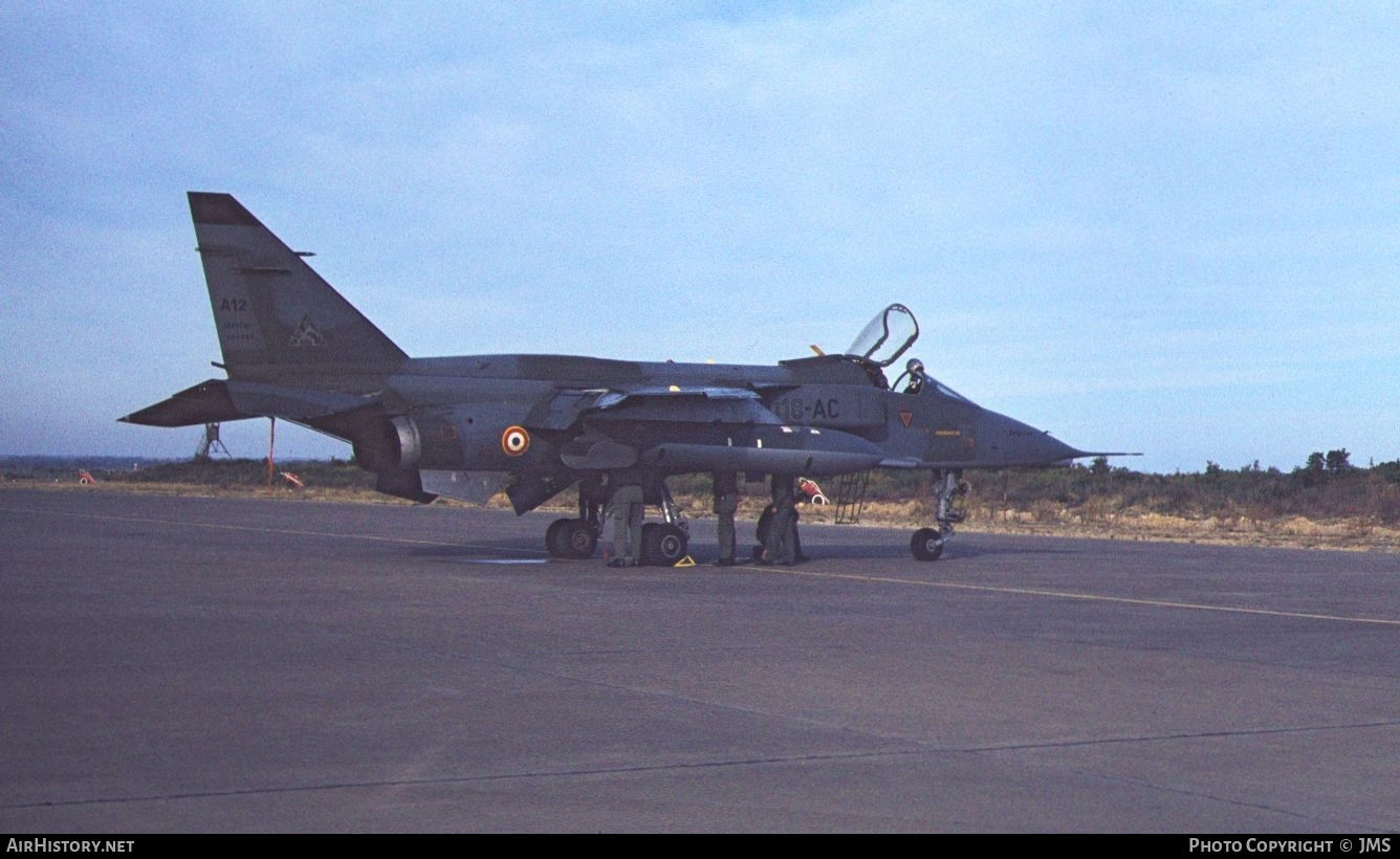 Aircraft Photo of A12 | Sepecat Jaguar A | France - Air Force | AirHistory.net #723287