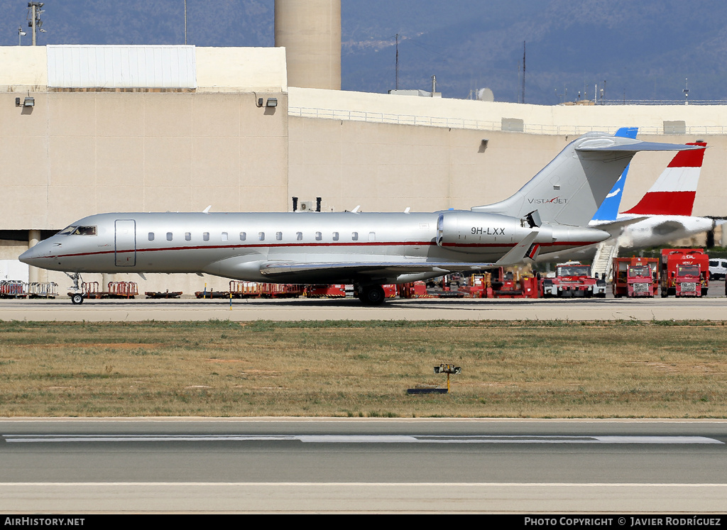 Aircraft Photo of 9H-LXX | Bombardier Global Express XRS (BD-700-1A10) | VistaJet | AirHistory.net #723296