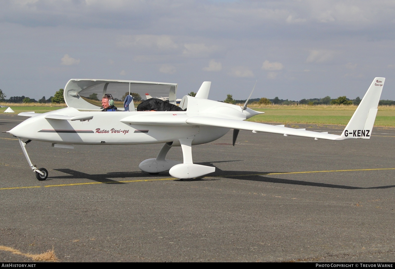 Aircraft Photo of G-KENZ | Rutan 33 VariEze | AirHistory.net #723343