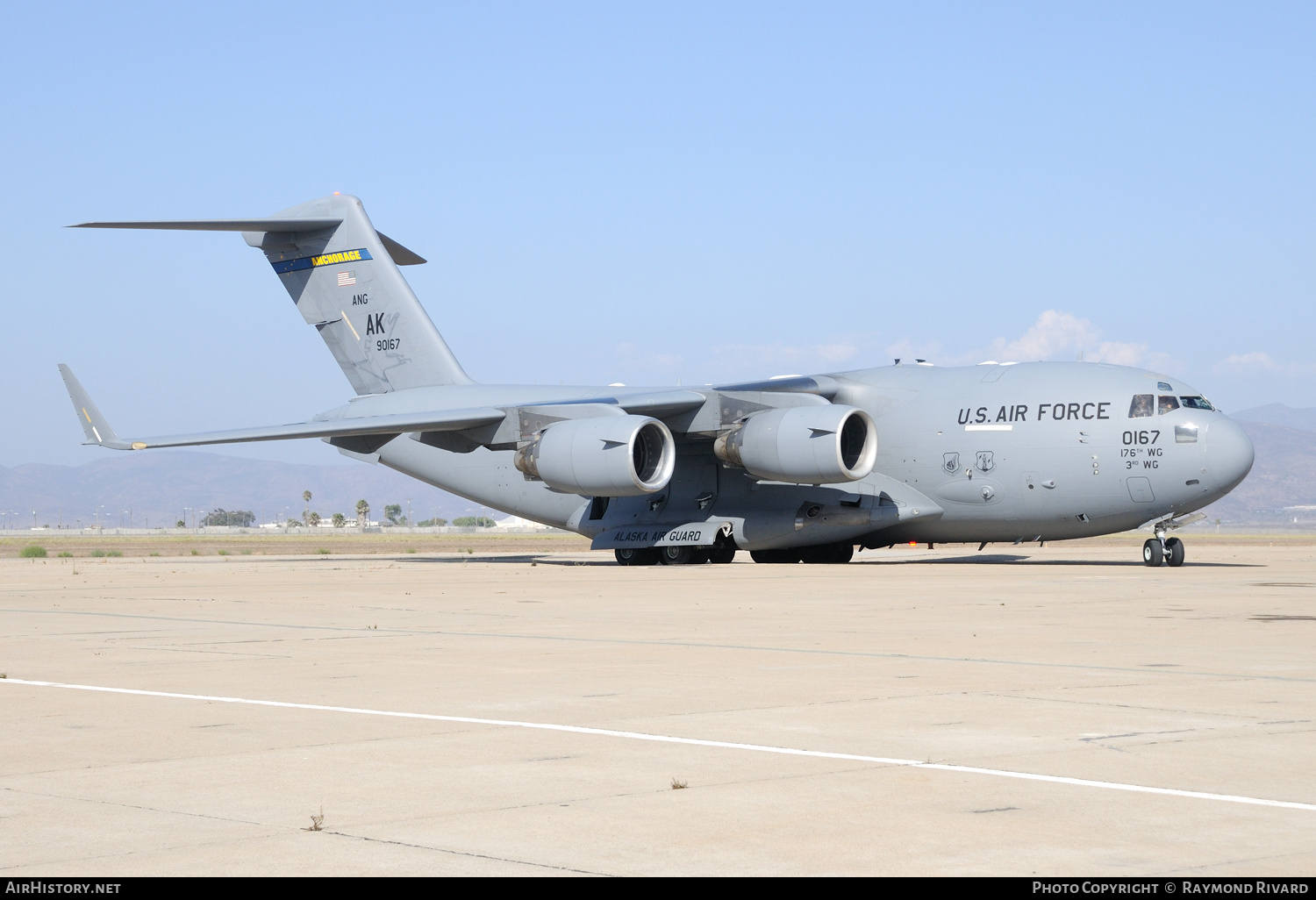 Aircraft Photo of 99-0167 / 90167 | Boeing C-17A Globemaster III | USA - Air Force | AirHistory.net #723347