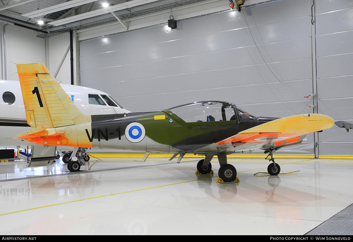 Aircraft Photo of VN-1 | Valmet L-70 Vinka | Finland - Air Force | AirHistory.net #723376