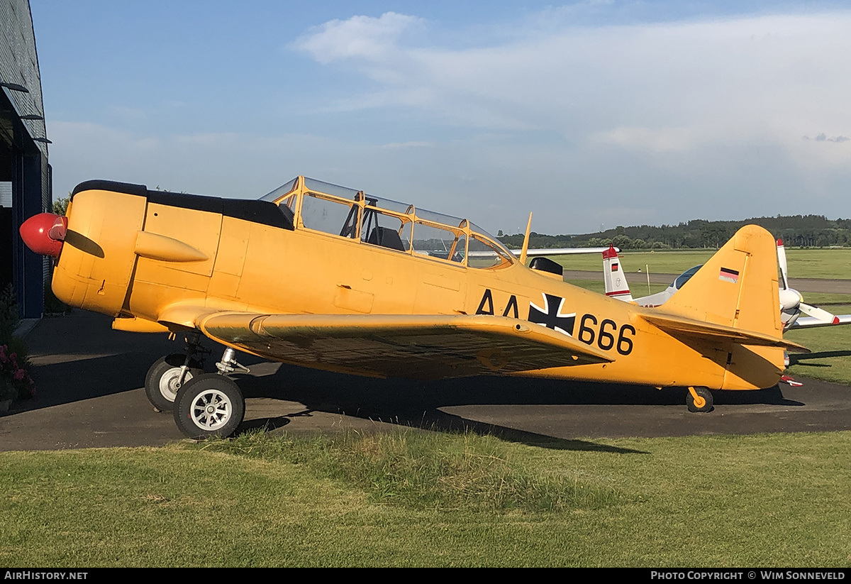 Aircraft Photo of AA-666 | North American Harvard Mk4 | Germany - Air Force | AirHistory.net #723381