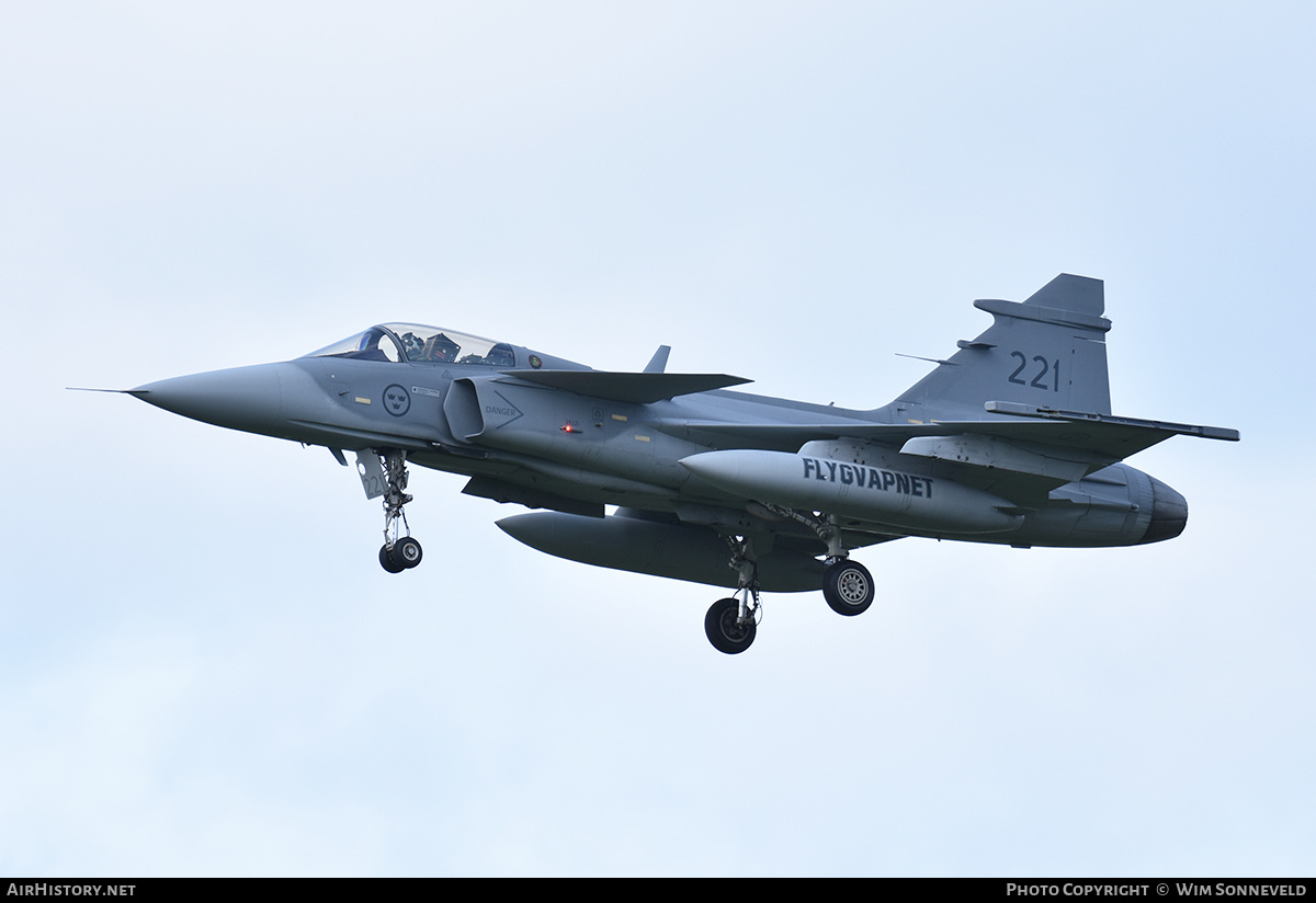 Aircraft Photo of 39221 | Saab JAS 39C Gripen | Sweden - Air Force | AirHistory.net #723386