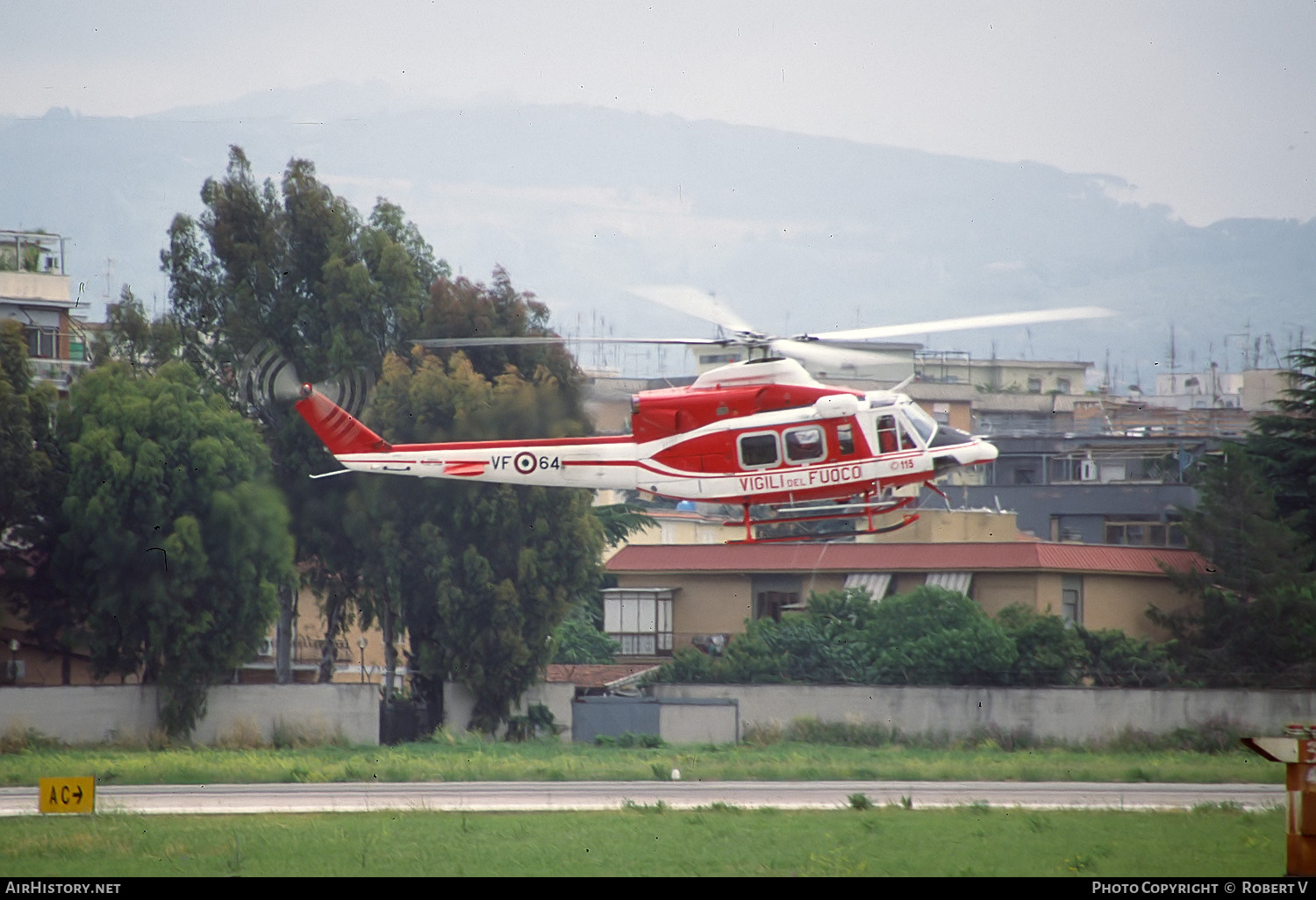 Aircraft Photo of VFOT / VF-64 | Agusta AB-412EP | Italy - Vigili del Fuoco | AirHistory.net #723393