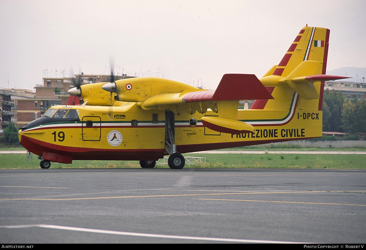 Aircraft Photo of I-DPCX | Bombardier CL-415 (CL-215-6B11) | Protezione Civile | AirHistory.net #723394