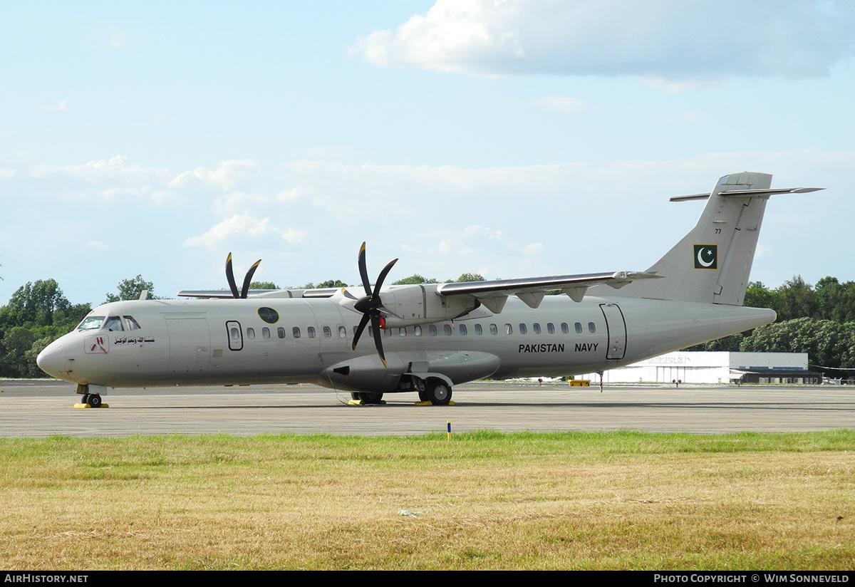 Aircraft Photo of 77 | ATR RAS 72 Sea Eagle | Pakistan - Navy | AirHistory.net #723404