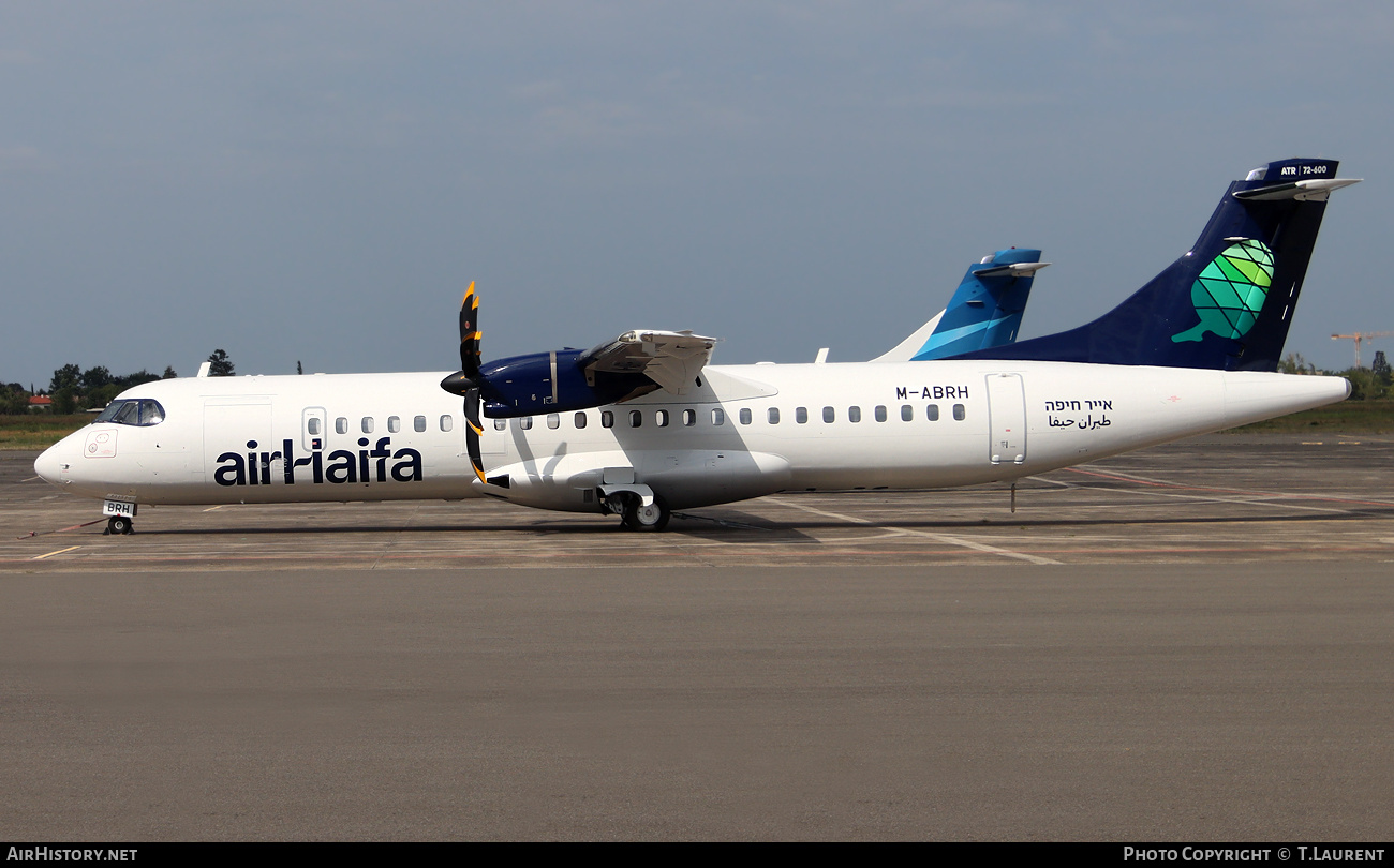 Aircraft Photo of M-ABRH | ATR ATR-72-600 (ATR-72-212A) | Air Haifa | AirHistory.net #723415