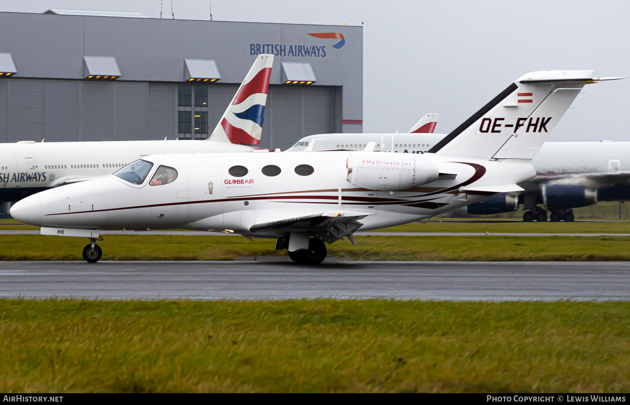 Aircraft Photo of OE-FHK | Cessna 510 Citation Mustang | GlobeAir | AirHistory.net #723418
