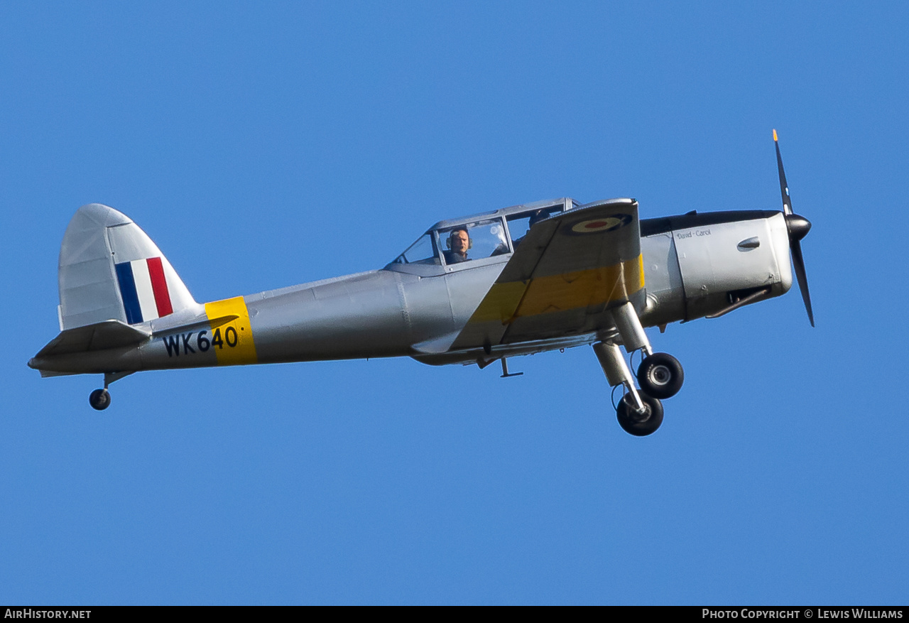 Aircraft Photo of G-CERD / WK640 | De Havilland Canada DHC-1 Chipmunk Mk22 | UK - Air Force | AirHistory.net #723425