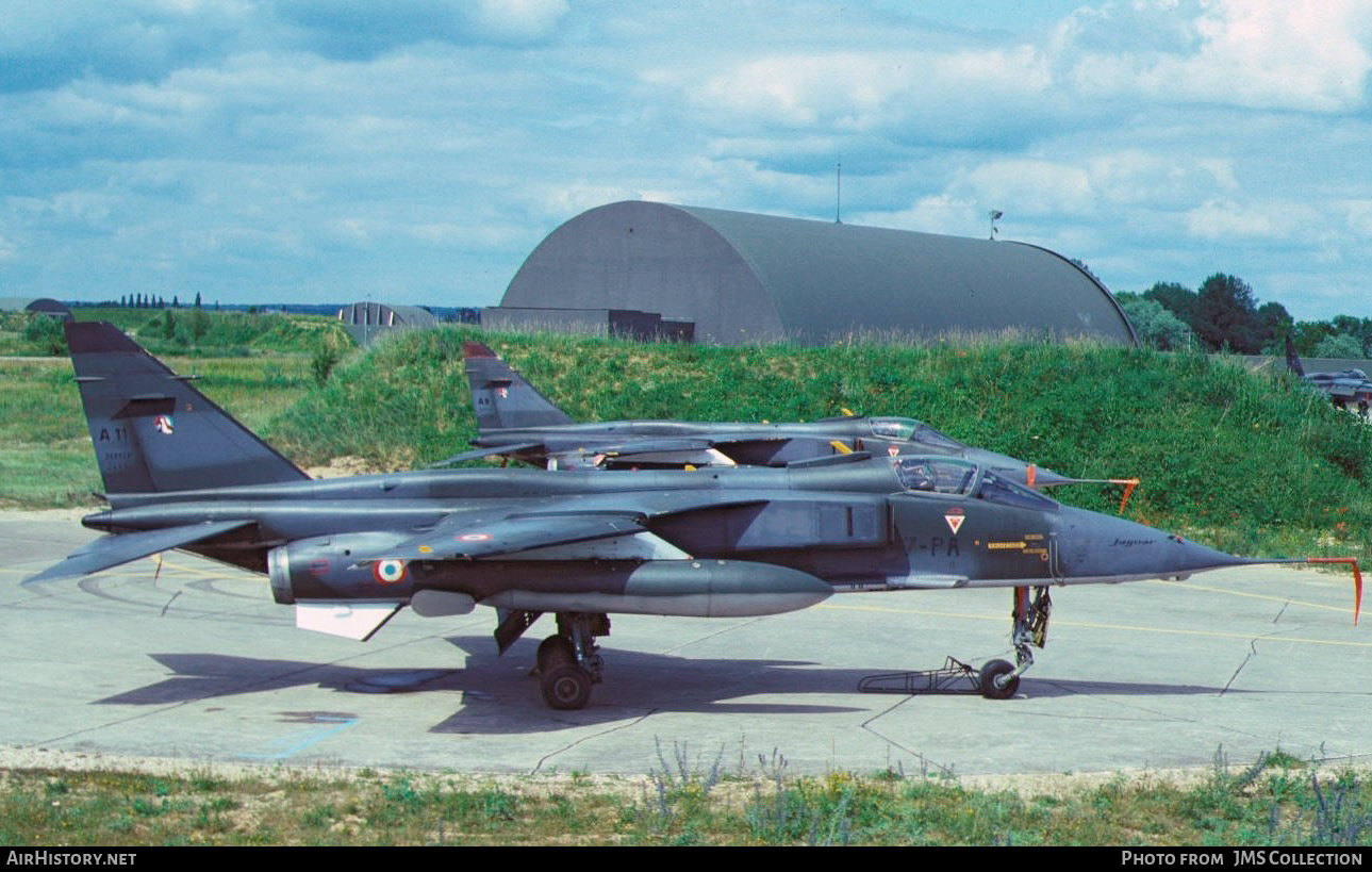 Aircraft Photo of A11 | Sepecat Jaguar A | France - Air Force | AirHistory.net #723428