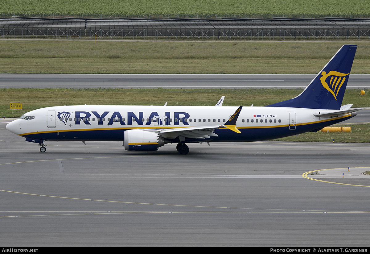 Aircraft Photo of 9H-VVJ | Boeing 737-8 Max 8 | Ryanair | AirHistory.net #723435