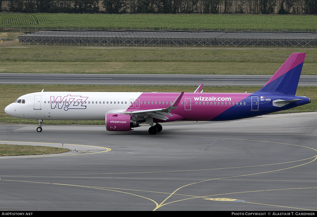 Aircraft Photo of 9H-WBI | Airbus A321-271NX | Wizz Air | AirHistory.net #723437
