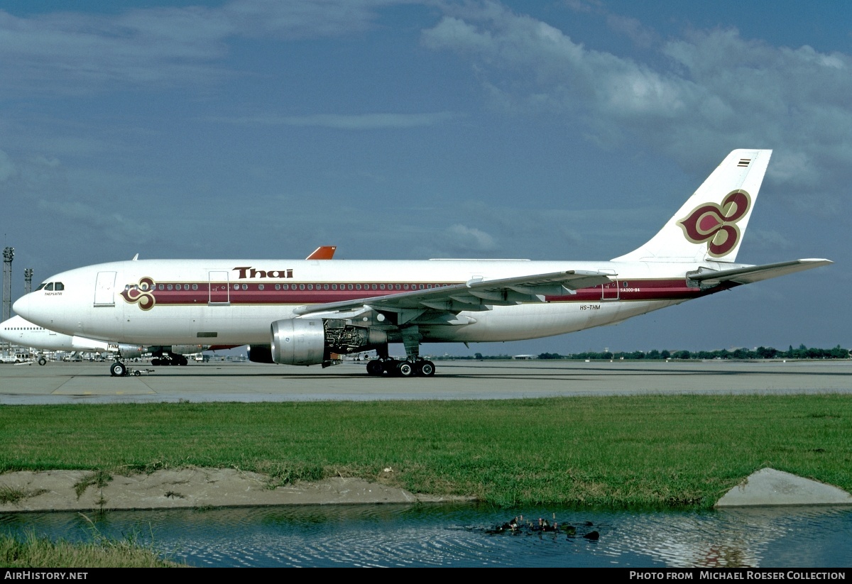 Aircraft Photo of HS-THM | Airbus A300B4-103 | Thai Airways International | AirHistory.net #723442
