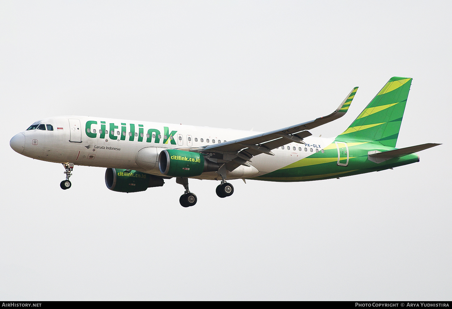 Aircraft Photo of PK-GLX | Airbus A320-214 | Citilink | AirHistory.net #723454