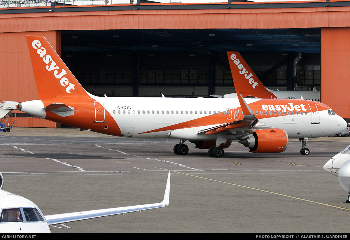 Aircraft Photo of G-UZHV | Airbus A320-251N | EasyJet | AirHistory.net #723459