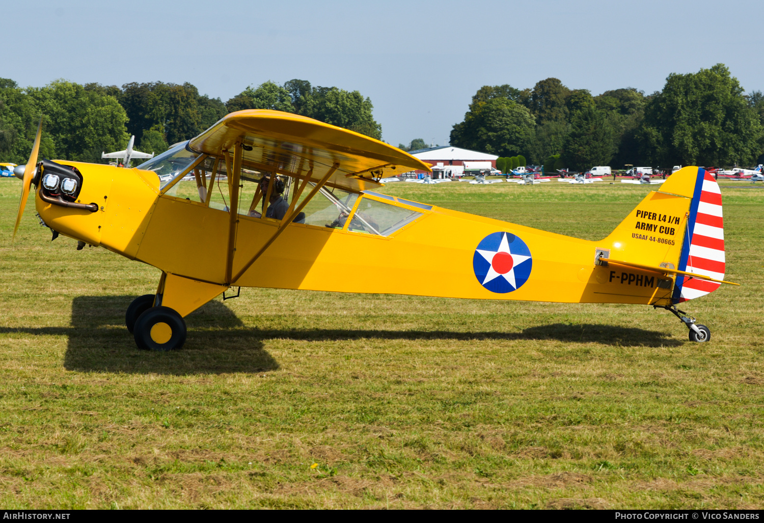 Aircraft Photo of F-PPHM / 44-80665 | Piper J-3C-65 Cub | USA - Army | AirHistory.net #723479