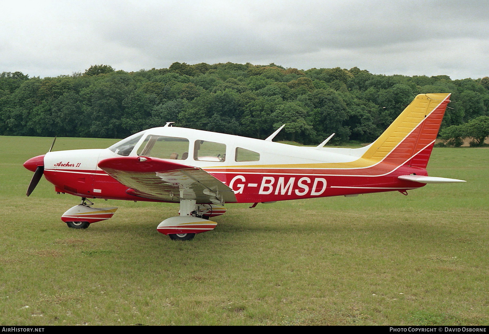 Aircraft Photo of G-BMSD | Piper PA-28-181 Archer II | AirHistory.net #723485