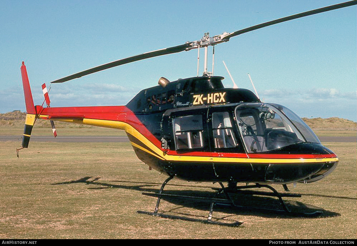 Aircraft Photo of ZK-HCX | Bell 206B-3 JetRanger III | AirHistory.net #723488