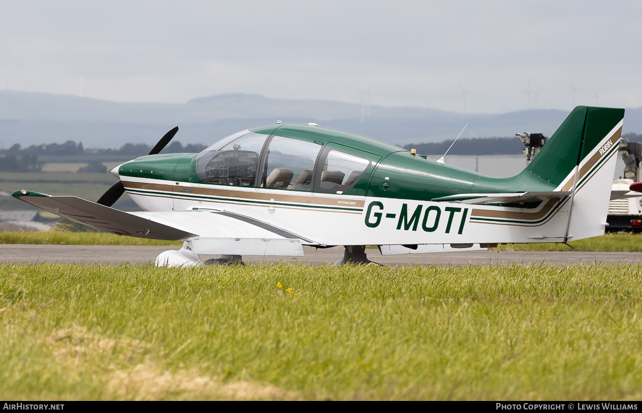 Aircraft Photo of G-MOTI | Robin DR-500-200I President | AirHistory.net #723502