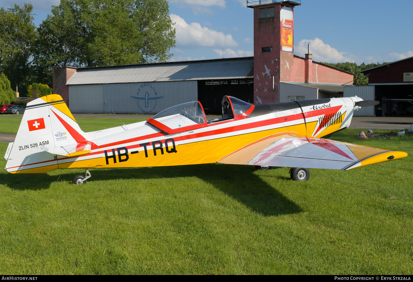 Aircraft Photo of HB-TRQ | Zlin Z-526ASM Akrobat Special | Dragon Trener-Team | AirHistory.net #723513