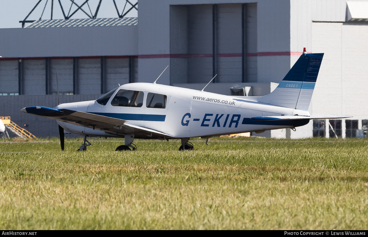 Aircraft Photo of G-EKIR | Piper PA-28-161 Cadet | Aeros Flight Training | AirHistory.net #723517