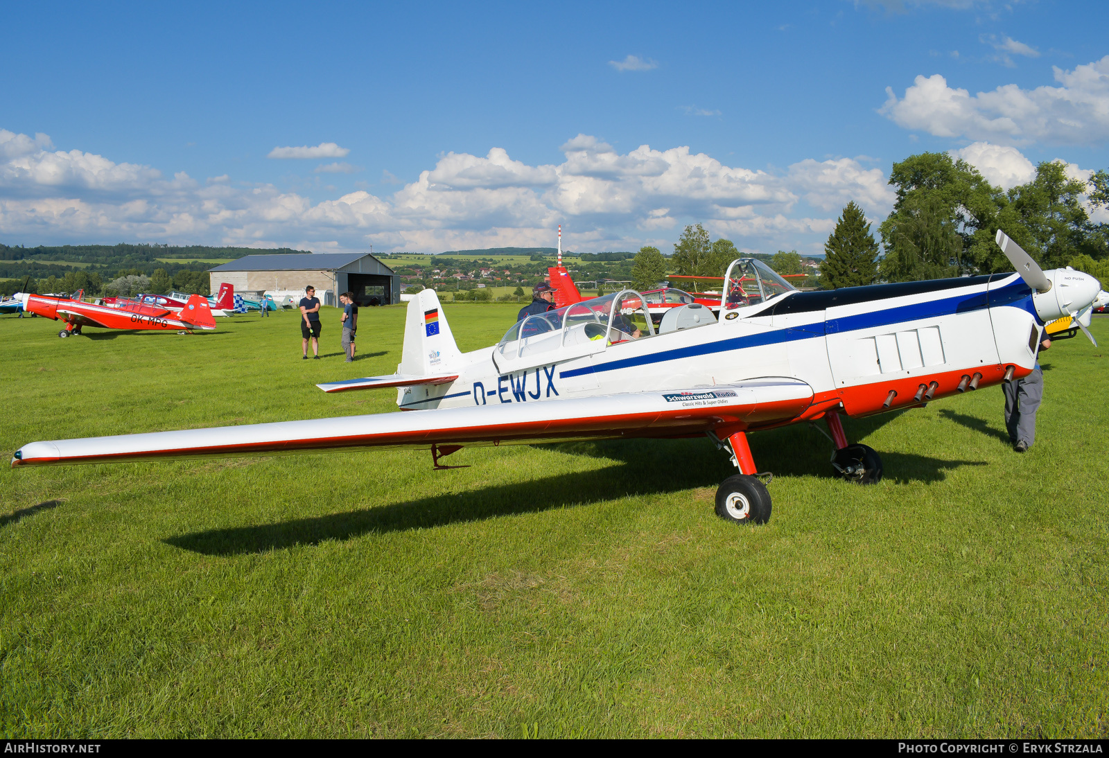 Aircraft Photo of D-EWJX | Zlin Z-526 Trener Master | Dragon Trener-Team | AirHistory.net #723527