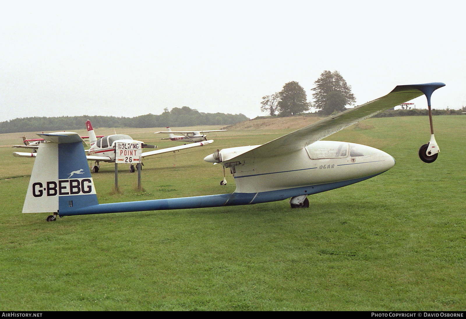 Aircraft Photo of G-BEBG | PZL-Bielsko SZD-45A Ogar | AirHistory.net #723552