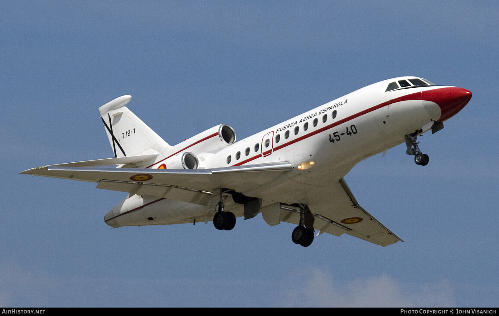 Aircraft Photo of T.18-1 | Dassault Falcon 900B | Spain - Air Force | AirHistory.net #723559