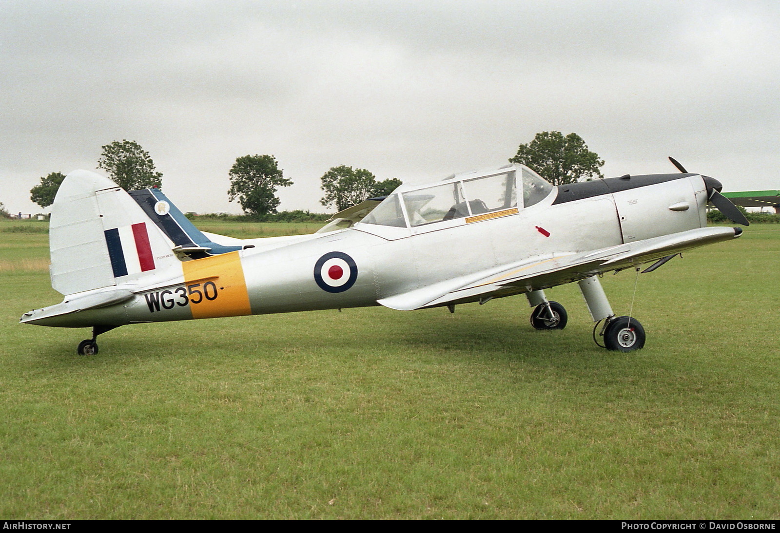 Aircraft Photo of G-BPAL / WG350 | De Havilland DHC-1 Chipmunk Mk22 | UK - Air Force | AirHistory.net #723567
