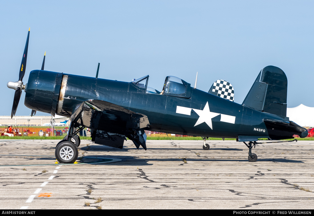 Aircraft Photo of N43FG | Goodyear FG-1D Corsair | USA - Navy | AirHistory.net #723576