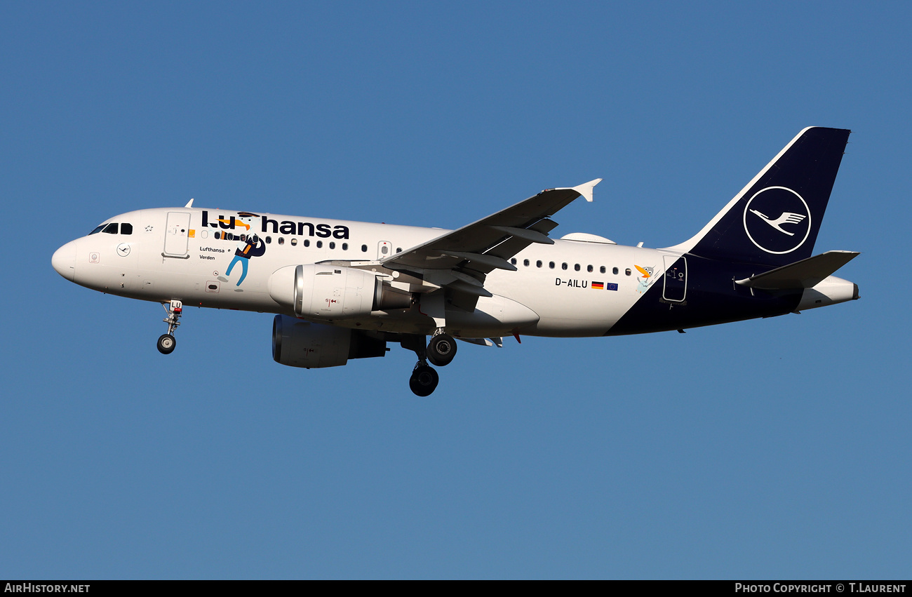 Aircraft Photo of D-AILU | Airbus A319-114 | Lufthansa | AirHistory.net #723585