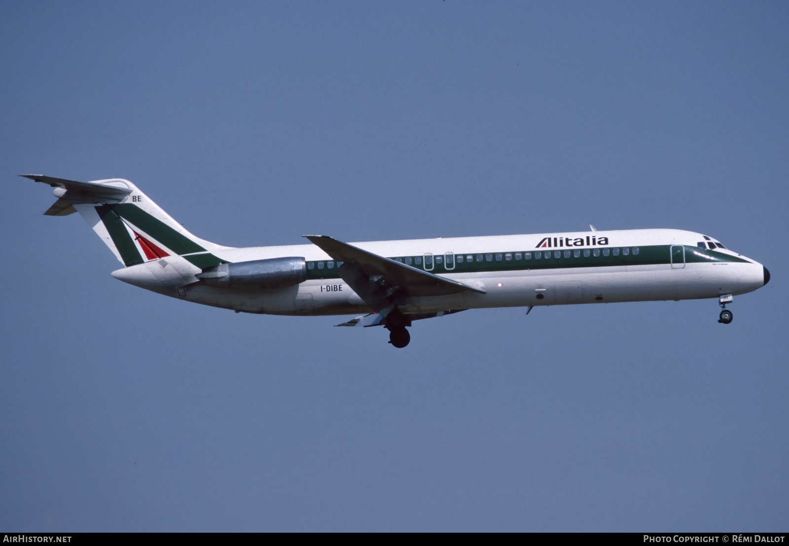 Aircraft Photo of I-DIBE | McDonnell Douglas DC-9-32 | Alitalia | AirHistory.net #723600