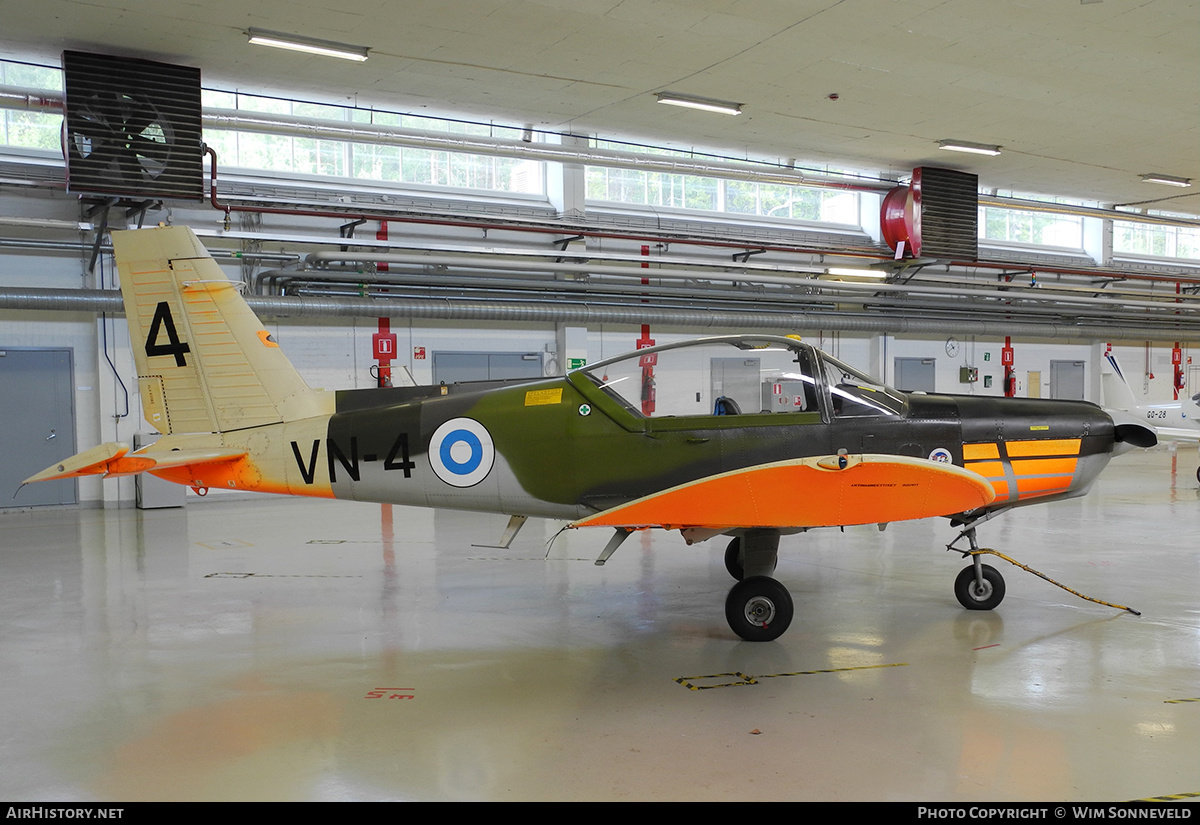 Aircraft Photo of VN-4 | Valmet L-70 Vinka | Finland - Air Force | AirHistory.net #723615