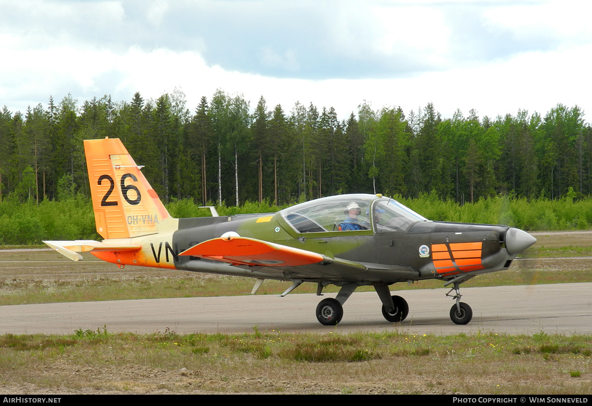 Aircraft Photo of OH-VNA / VN-26 | Valmet L-70 Vinka | Finland - Air Force | AirHistory.net #723620