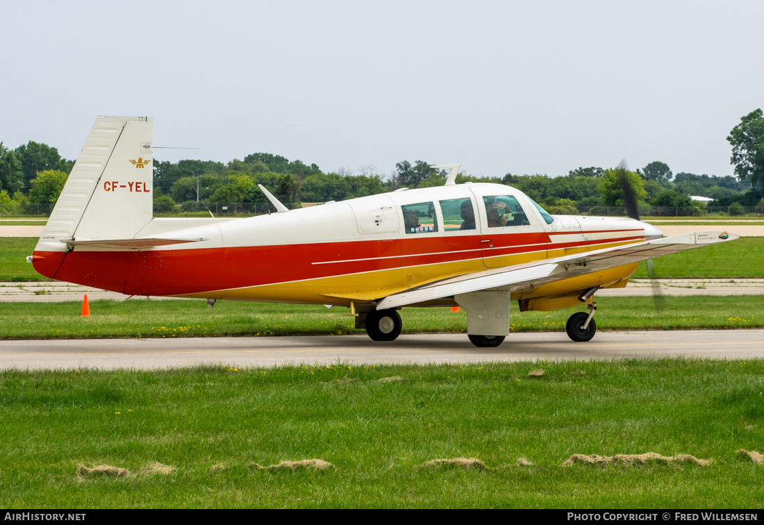 Aircraft Photo of CF-YEL | Mooney M-20G Statesman | AirHistory.net #723626