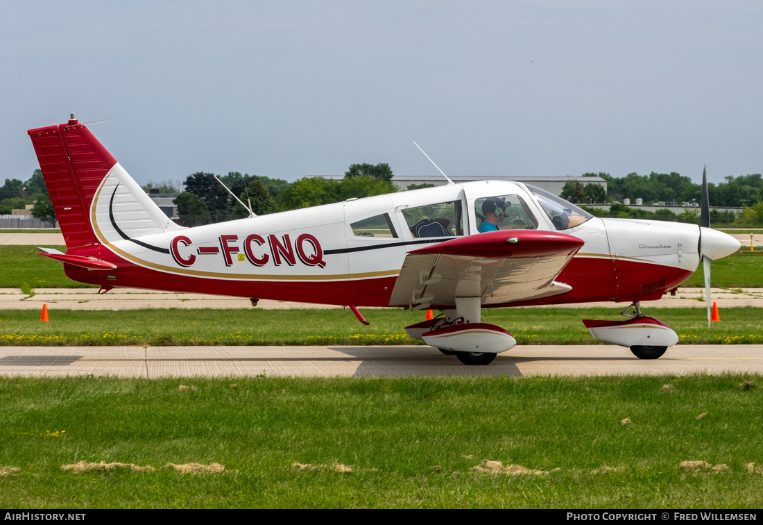 Aircraft Photo of C-FCNQ | Piper PA-28-180 Cherokee D | AirHistory.net #723633