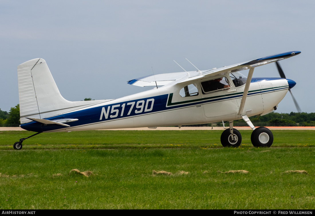 Aircraft Photo of N5179D | Cessna 182A/Taildragger | AirHistory.net #723634